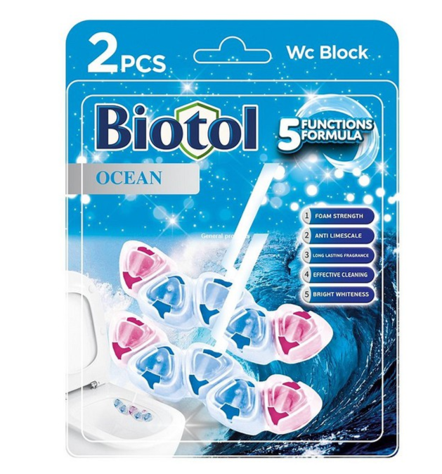 Блок для унитаза Biotol океан 2 шт