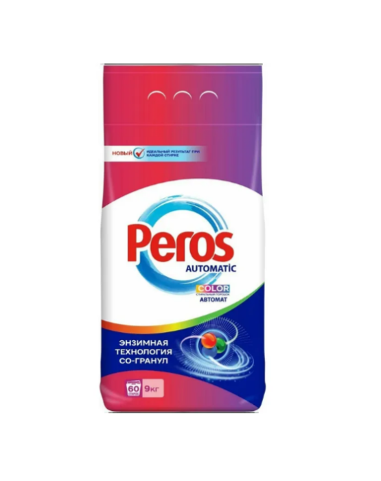 Порошок Peros для цветного и белого белья 9 кг