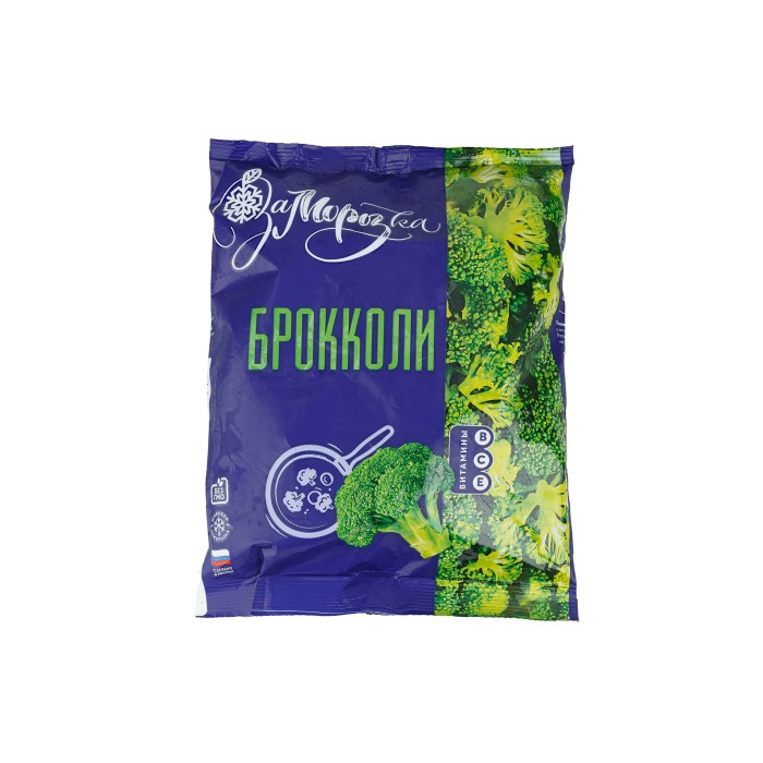Заморозка Брокколи быстрозамороженная 400 г