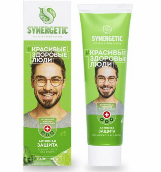 Synergetic Зубная паста Активная защита 100 г