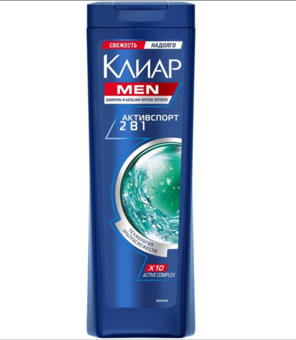 Шампунь Clear Men Актив спорт 400 мл