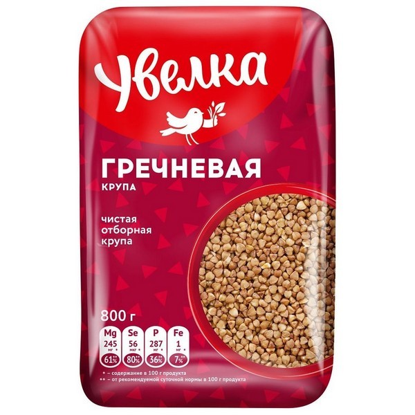Гречка Увелка 800 г.