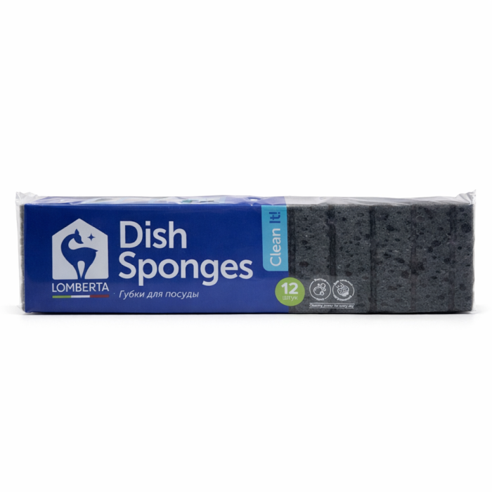 Lomberta Губки кухонные крупнопористые 12 шт