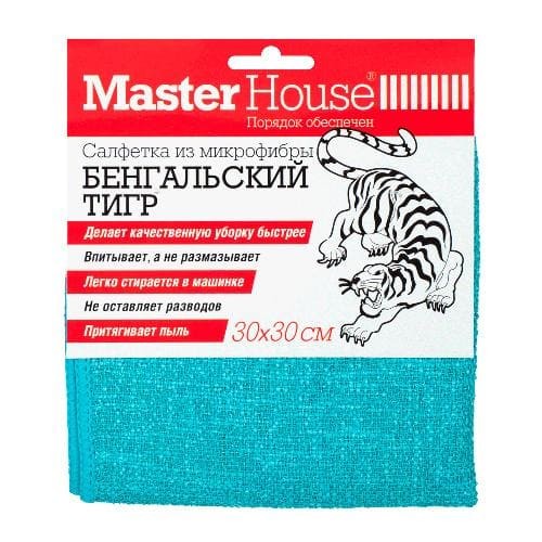 Салфетка Master House Бенгал.тигр 30*30 см. 1 шт