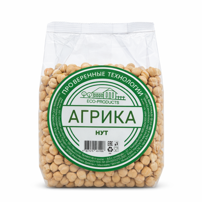 Нут Агрика (в зеленом дизайне) 500 г
