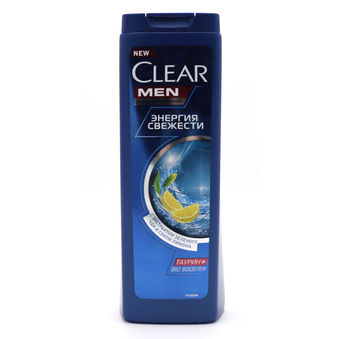 Шампунь Clear men Энергия свежести 200 мл.