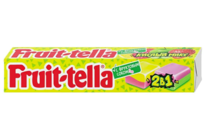 Fruit-tella кислый микс 41 г.