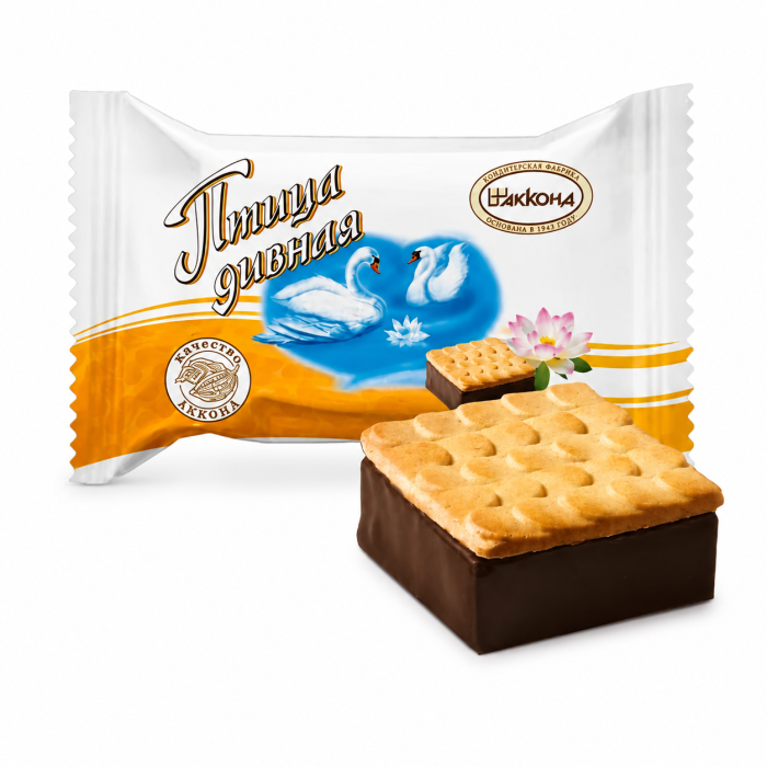 Конфеты Птица Дивная с печеньем