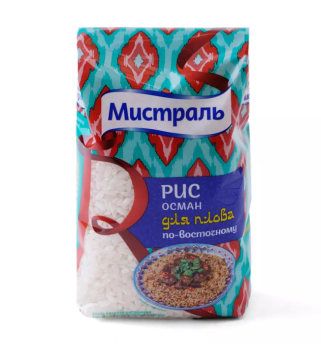 Рис Осман для плова по восточному Мистраль 500 г