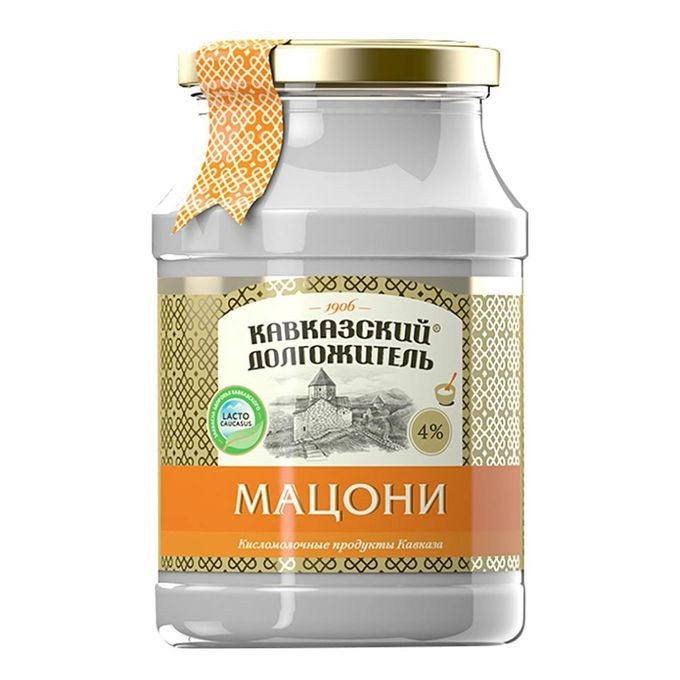 Мацони 4% Кавказский Долгожитель 700 г