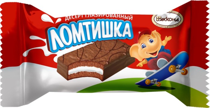 Ломтишка глазир.десерт вес