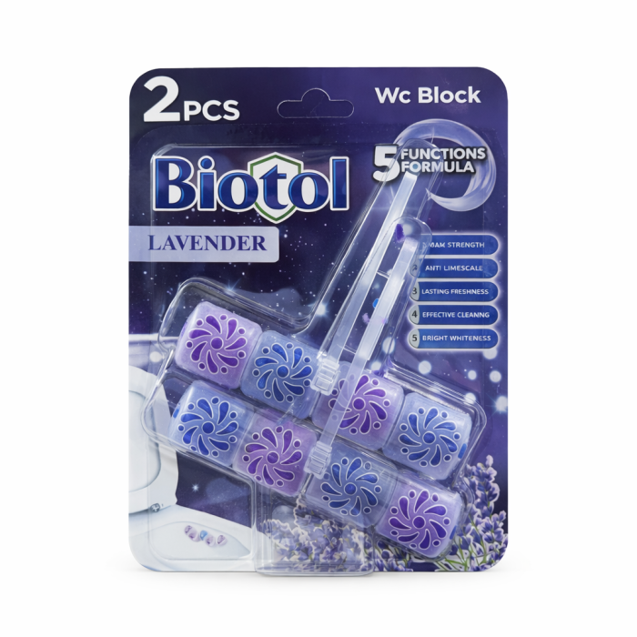 Biotol Блок для унитаза Лаванда 2 шт