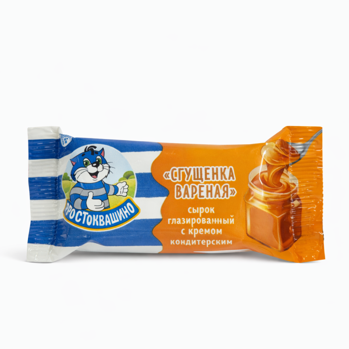 Сырок Простоквашино Вареное сгущ. молоко 40 г