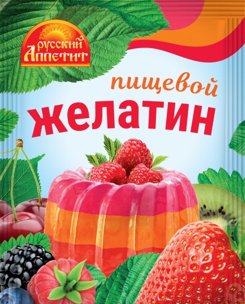 Желатин пищевой русс. аппетит 10 г.