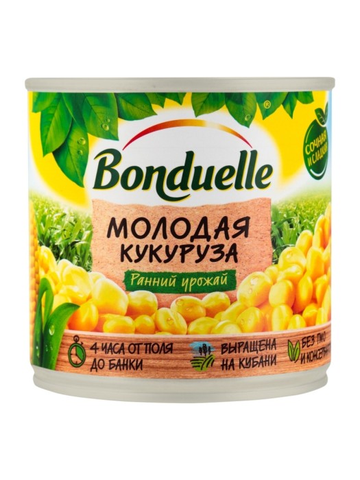 Bonduelle кукуруза молодая 425 г