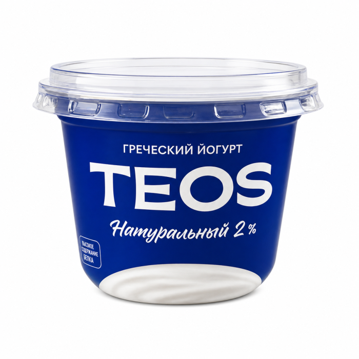 Йогурт греческий ТЕОС натуральный  250 г