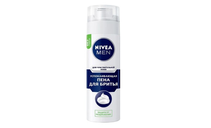 Пена для бритья для чуств кожи Nivea men 200 мл