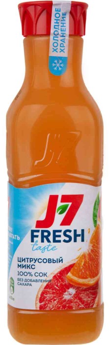 Сок J7 fresh Цитрусовый микс 850 мл