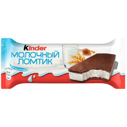 Киндер молочный ломтик 28 г