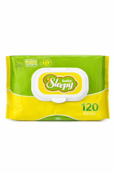 Влажные салфетки Baby Sleepy 120 шт