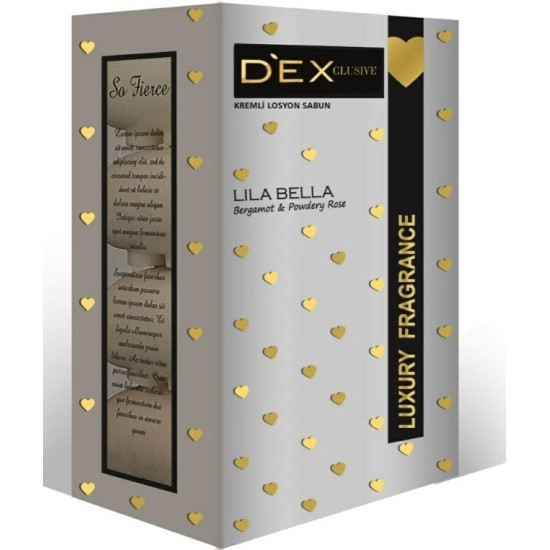 Мыло парфюмированное Dexclusive Lila Bella 4 шт в уп