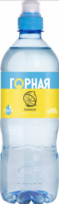 Денеб горная вода с лимоном 0,6 л