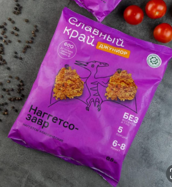 Наггетсы Джуниор Славный край 500 г