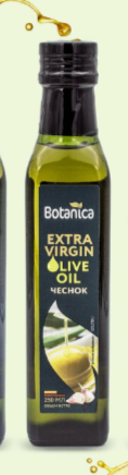 Масло оливковое нераф с ароматом Чеснока Extra Virgin Botanica 250 мл