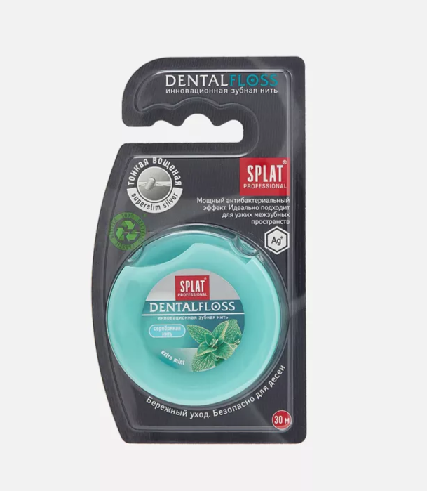 Зубная нить Dental Floss круглая 12 шт.