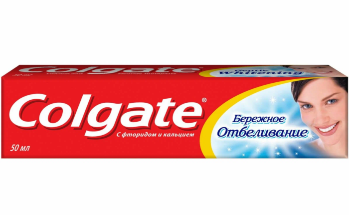 Зубная паста Colgate Бережное отбеливание 50 мл