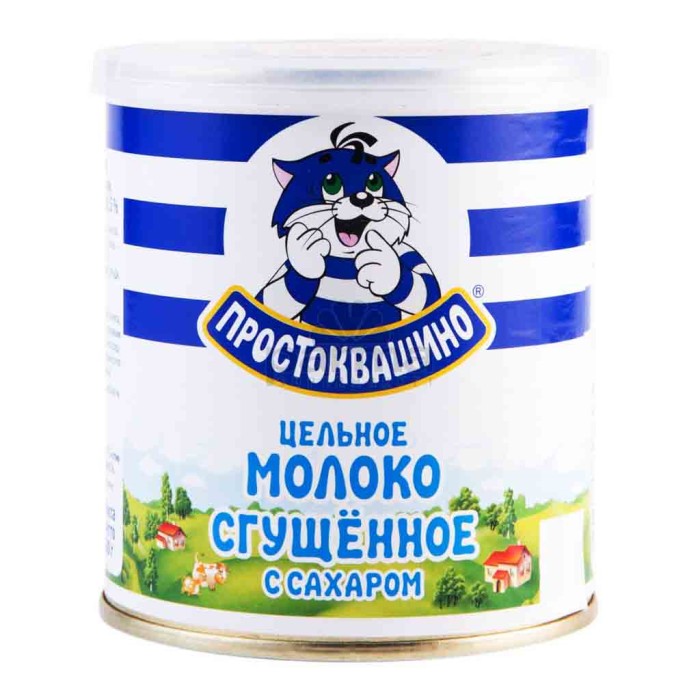 Сгущенное молоко Простоквашино 400 г.