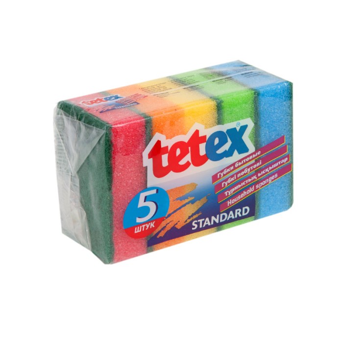 Губки Tetex 5 шт в уп.