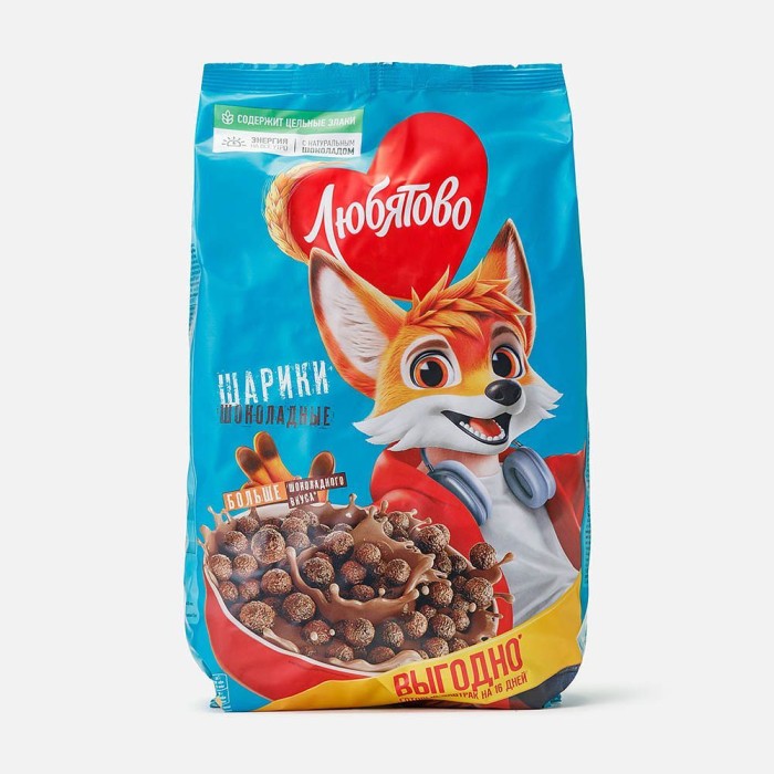 Любятово Шарики шоколадные 500 г