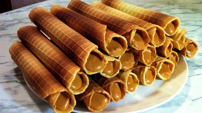 Трубочки со сгущенкой Изюминка