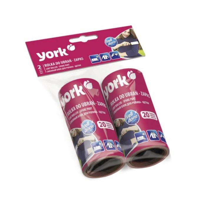 Сменный блок для ролика-щетка 2 шт York