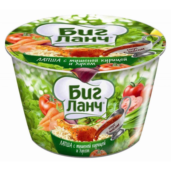 Лапша Биг-Ланч стакан c курицей 90 гр