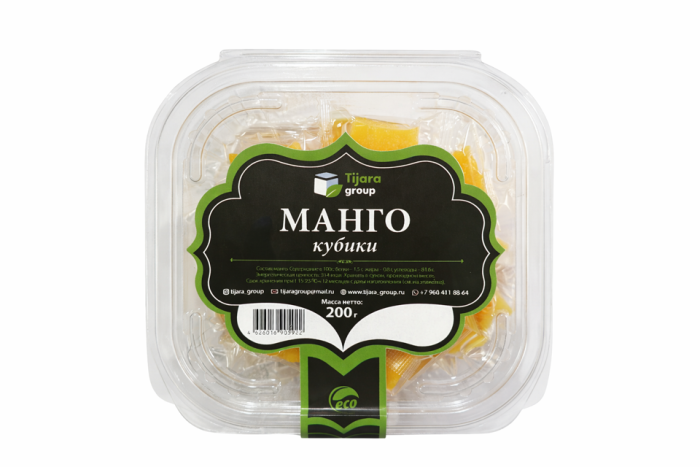 Манго кубики Tijara group 200 г