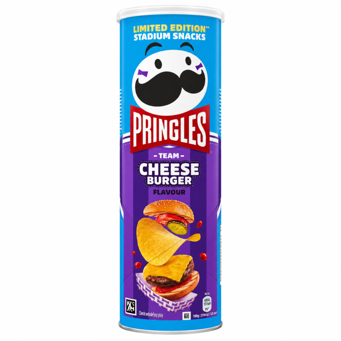 Чипсы Pringles Сырный бургер 165 г