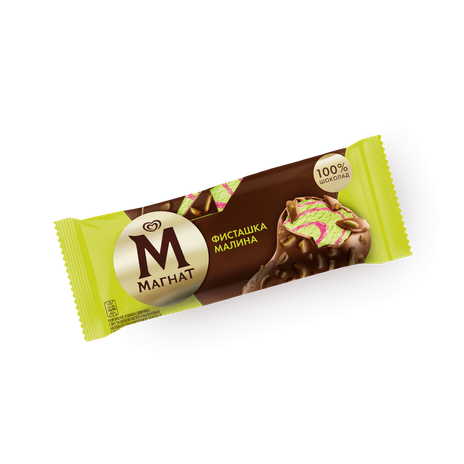 Мороженое Магнат Фисташка Малина 72 г