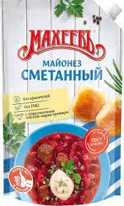 Махеевь майонез Сметанный 770 г.