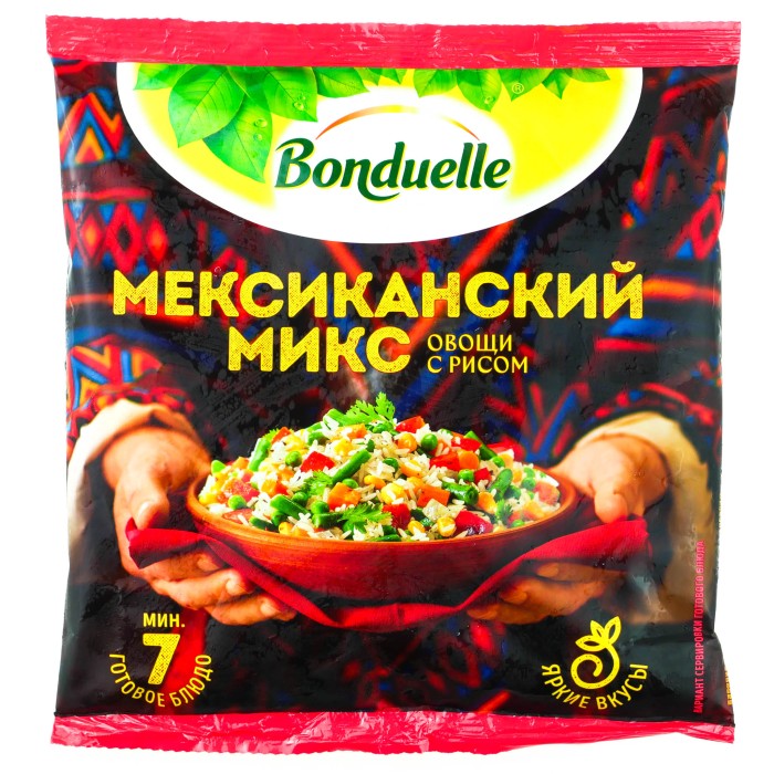 Bonduelle Мексиканский микс овощи с рисом 400 г