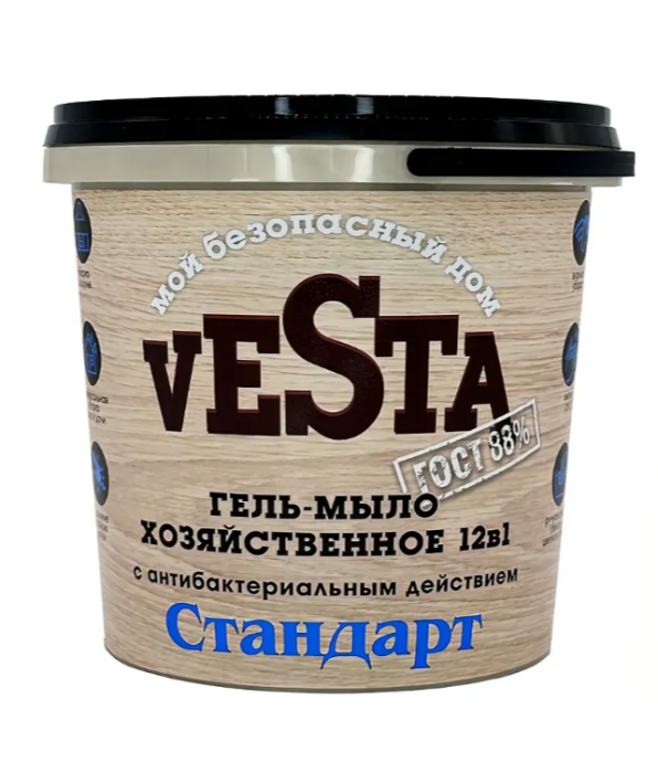 Хоз.гель мыло VESTA стандарт 88% 1000 мл