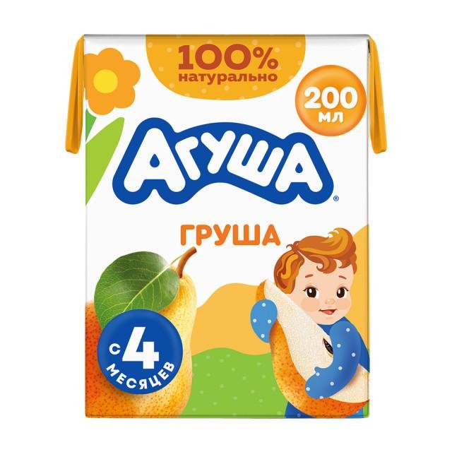 Сок детский Агуша Груша 200 мл