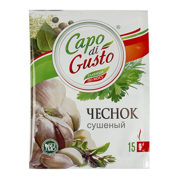 Капо Чеснок сушеный 15 г,