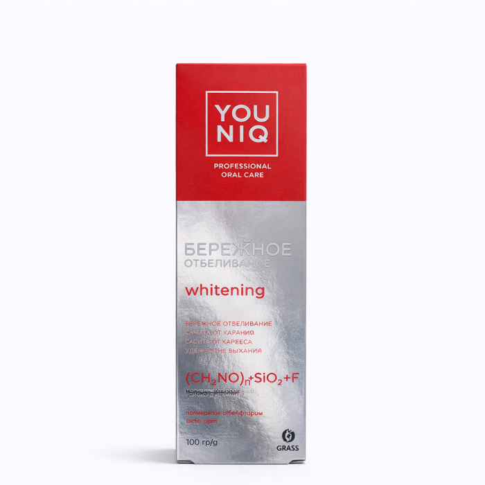 YOUNIQ Зубная паста Бережное отбеливание 100 г