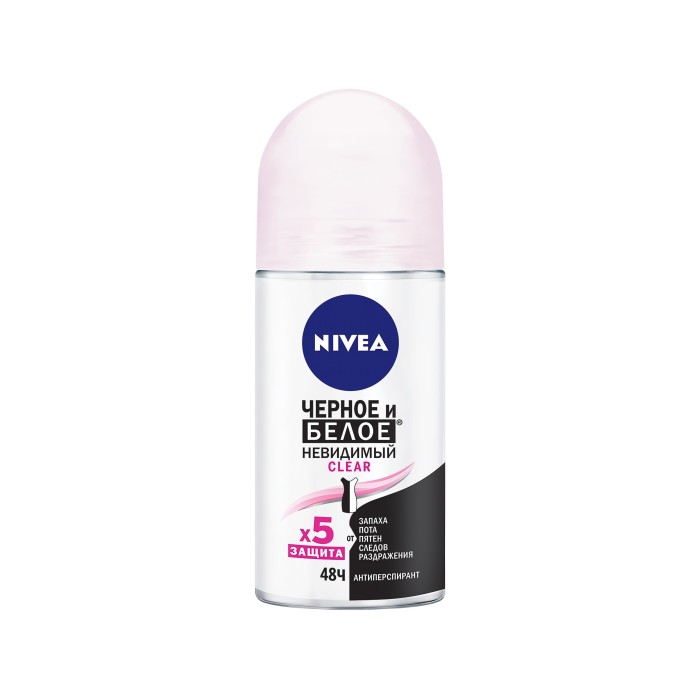 Антиперспирант Nivea ч/б невидимый 50 мл