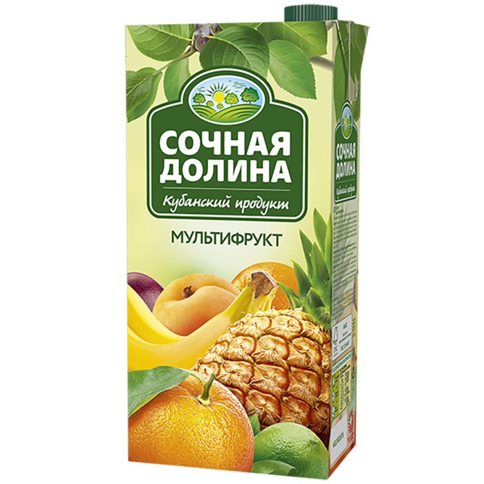 Нектар Сочная Долина Мультифрукт 1,93 л.