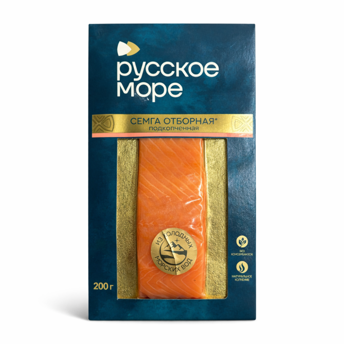 Семга подкопченная русское море 200 г