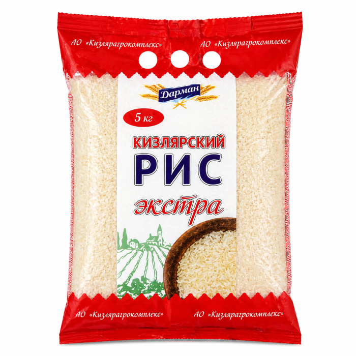 Рис Дарман Высший сорт Экстра Плёнка 5 кг