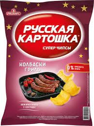 Чипсы Русская картошка 150 г.
